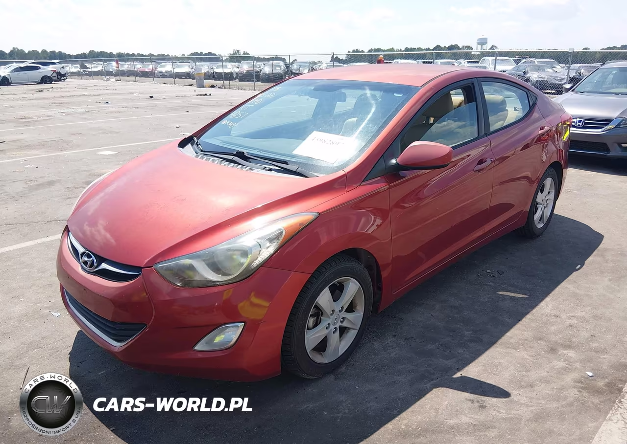 2013 Hyundai Elantra Gls VIN:KMHDH4AE6DU804857 - 2