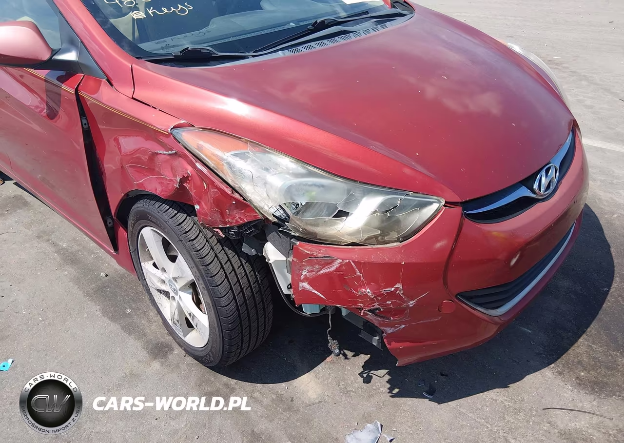 2013 Hyundai Elantra Gls VIN:KMHDH4AE6DU804857 - 6
