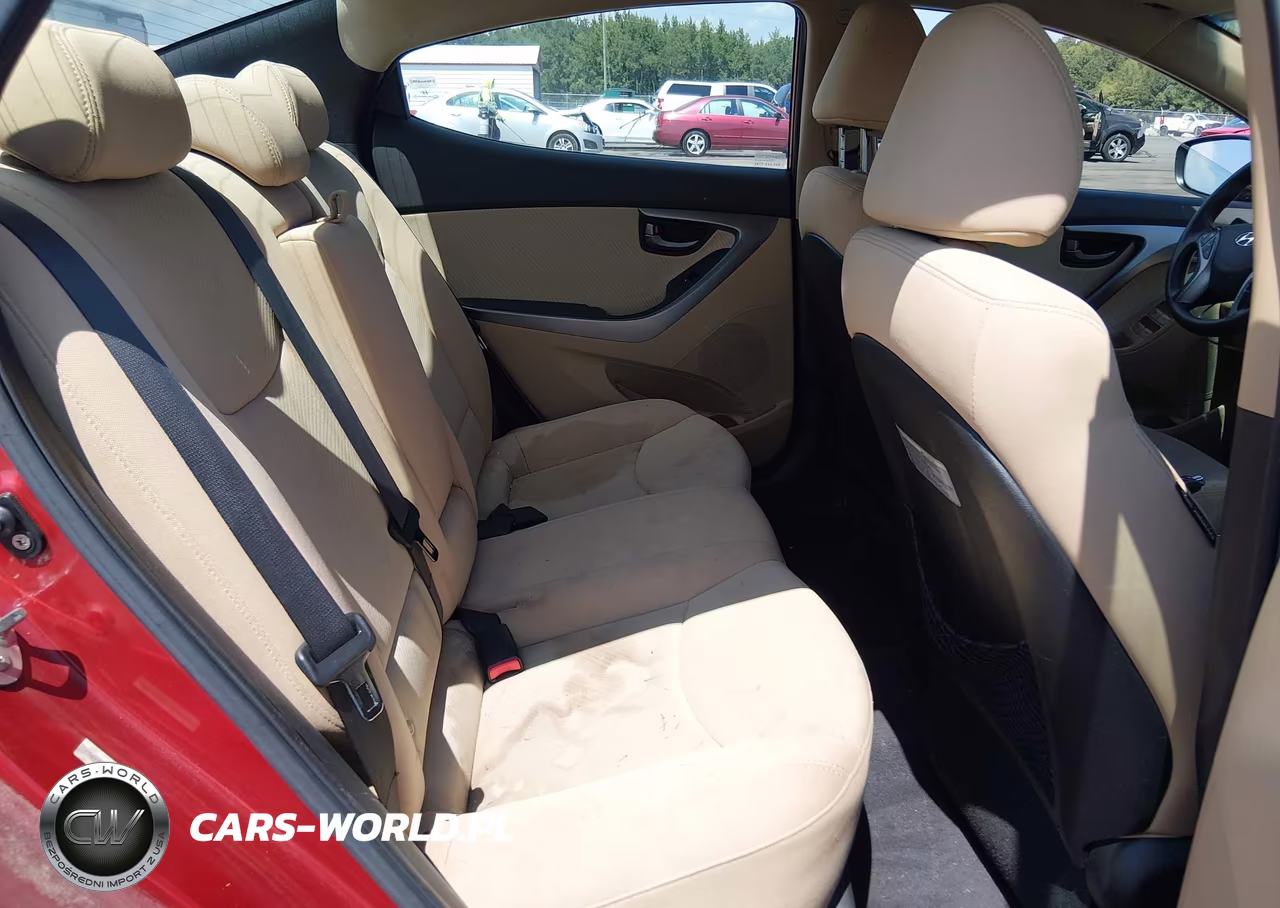 2013 Hyundai Elantra Gls VIN:KMHDH4AE6DU804857 - 8