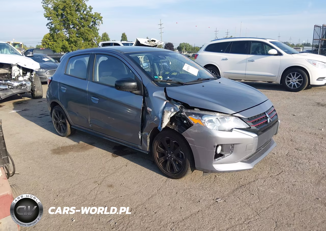 2022 Mitsubishi Mirage Black Edition VIN:ML32AWHJ8NH006162 - 1