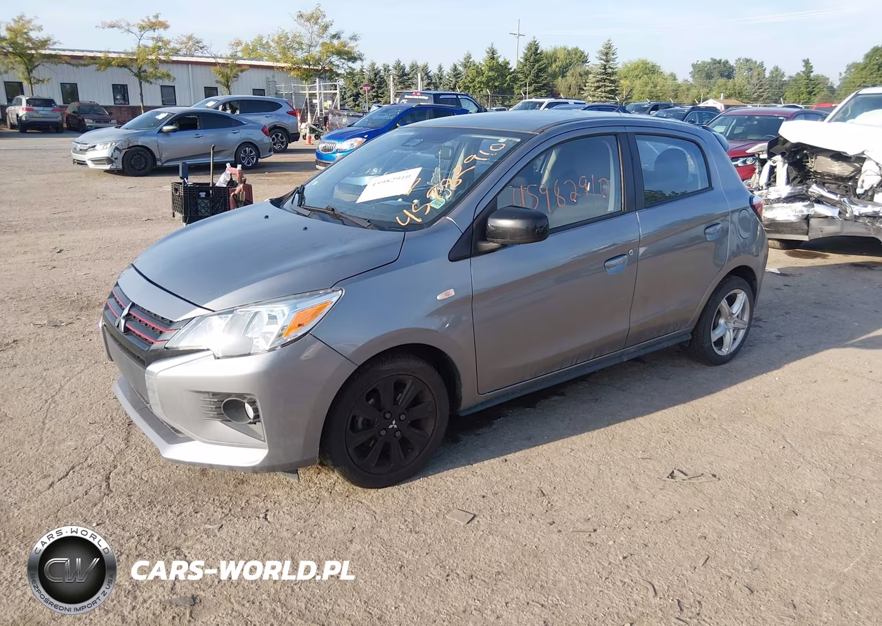 2022 Mitsubishi Mirage Black Edition VIN:ML32AWHJ8NH006162 - 2