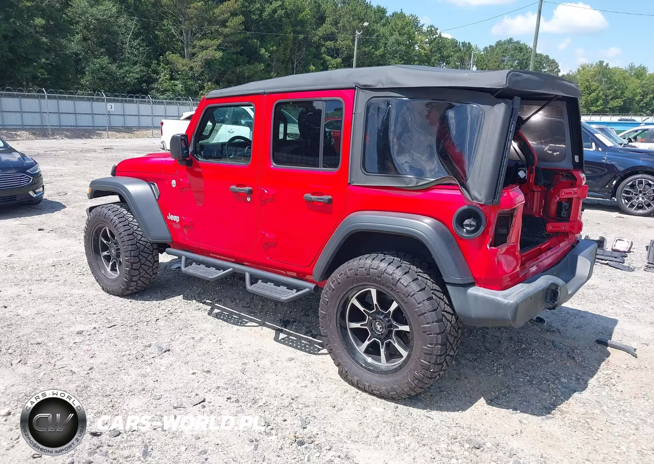 2021 Jeep Wrangler Unlimited Sport S 4X4 VIN:1C4HJXDN5MW532698 - 3