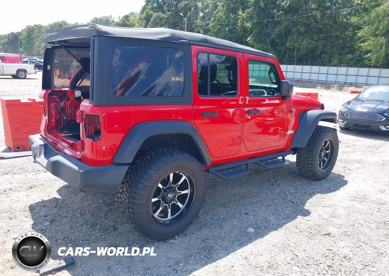 2021 Jeep Wrangler Unlimited Sport S 4X4 VIN:1C4HJXDN5MW532698 - 4