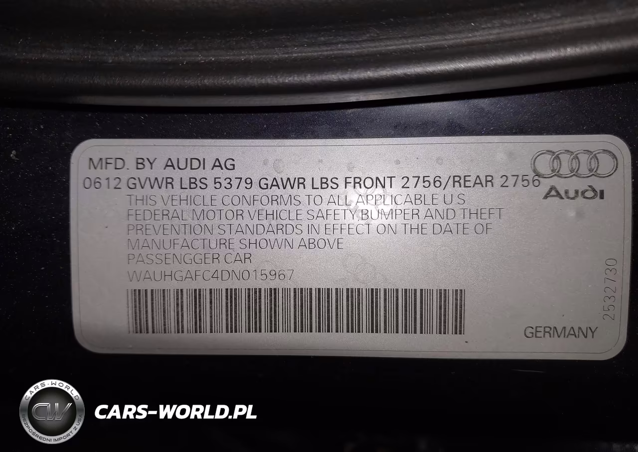 2013 Audi A6 3.0T Premium VIN:WAUHGAFC4DN015967 - 9