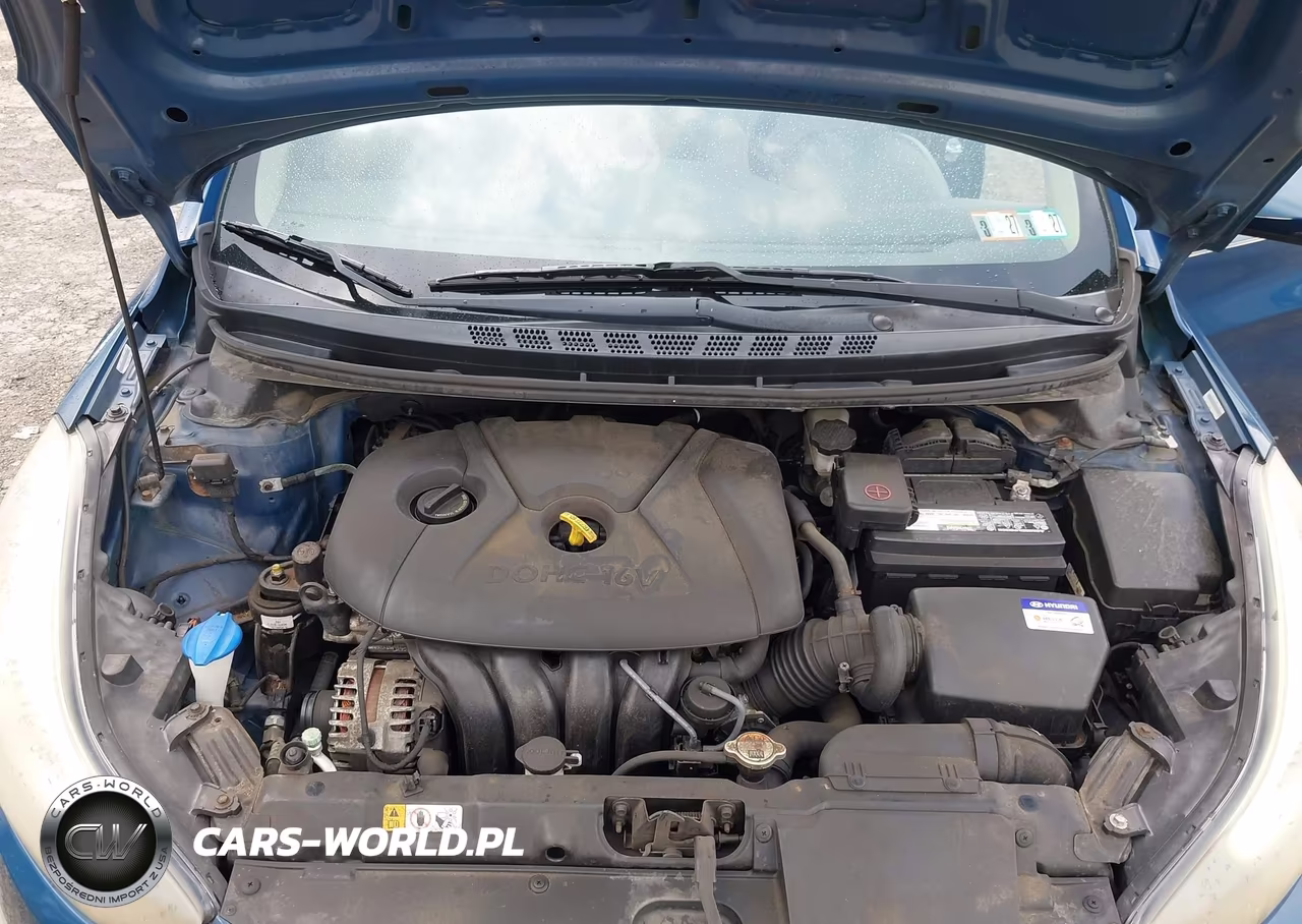2014 Hyundai Elantra Se VIN:KMHDH4AE7EU117078 - 10