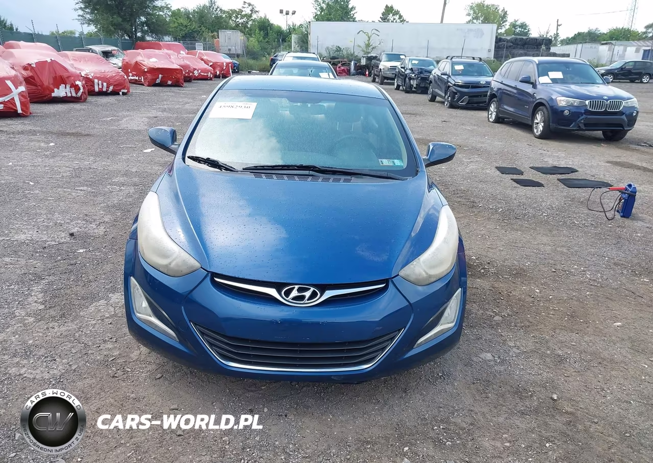2014 Hyundai Elantra Se VIN:KMHDH4AE7EU117078 - 12