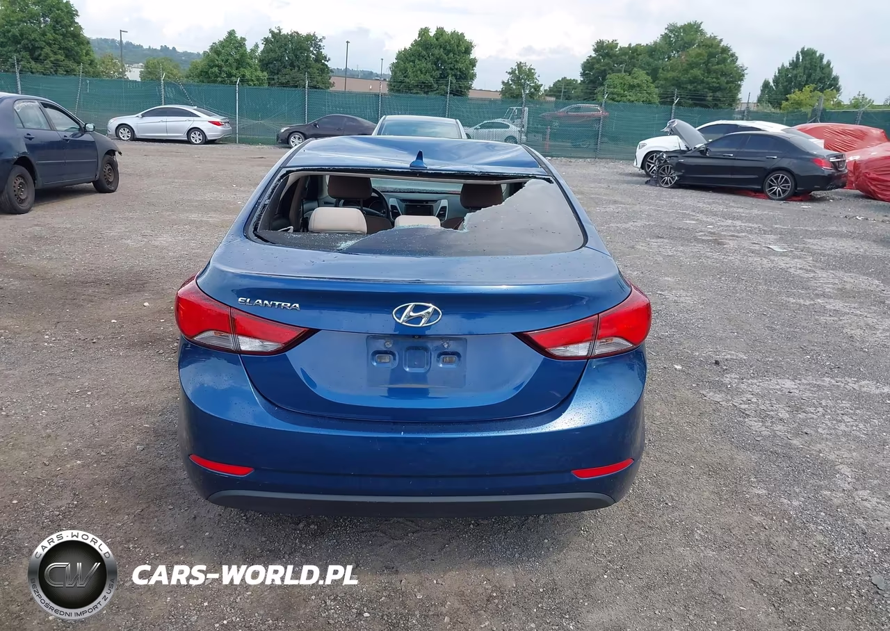 2014 Hyundai Elantra Se VIN:KMHDH4AE7EU117078 - 16