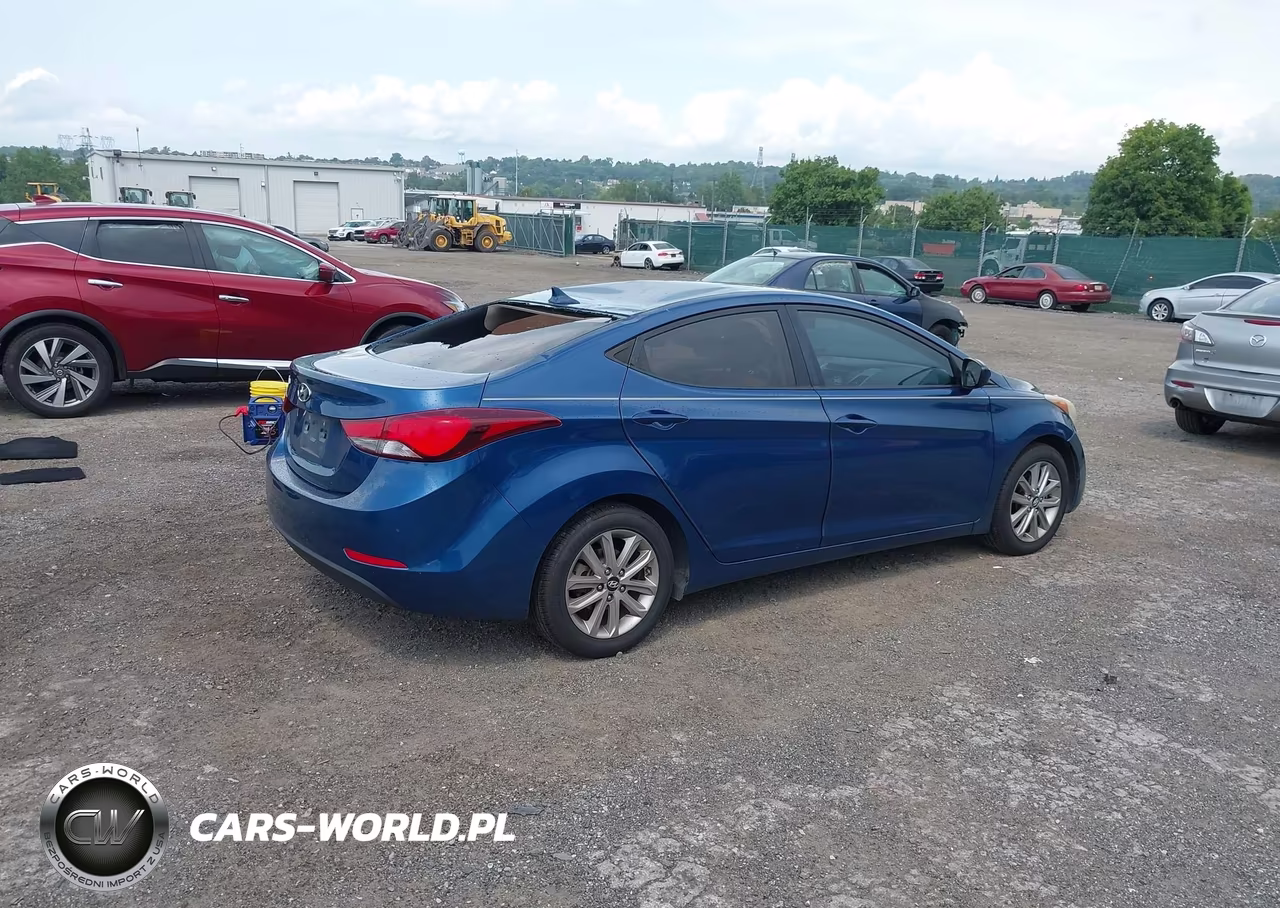 2014 Hyundai Elantra Se VIN:KMHDH4AE7EU117078 - 4