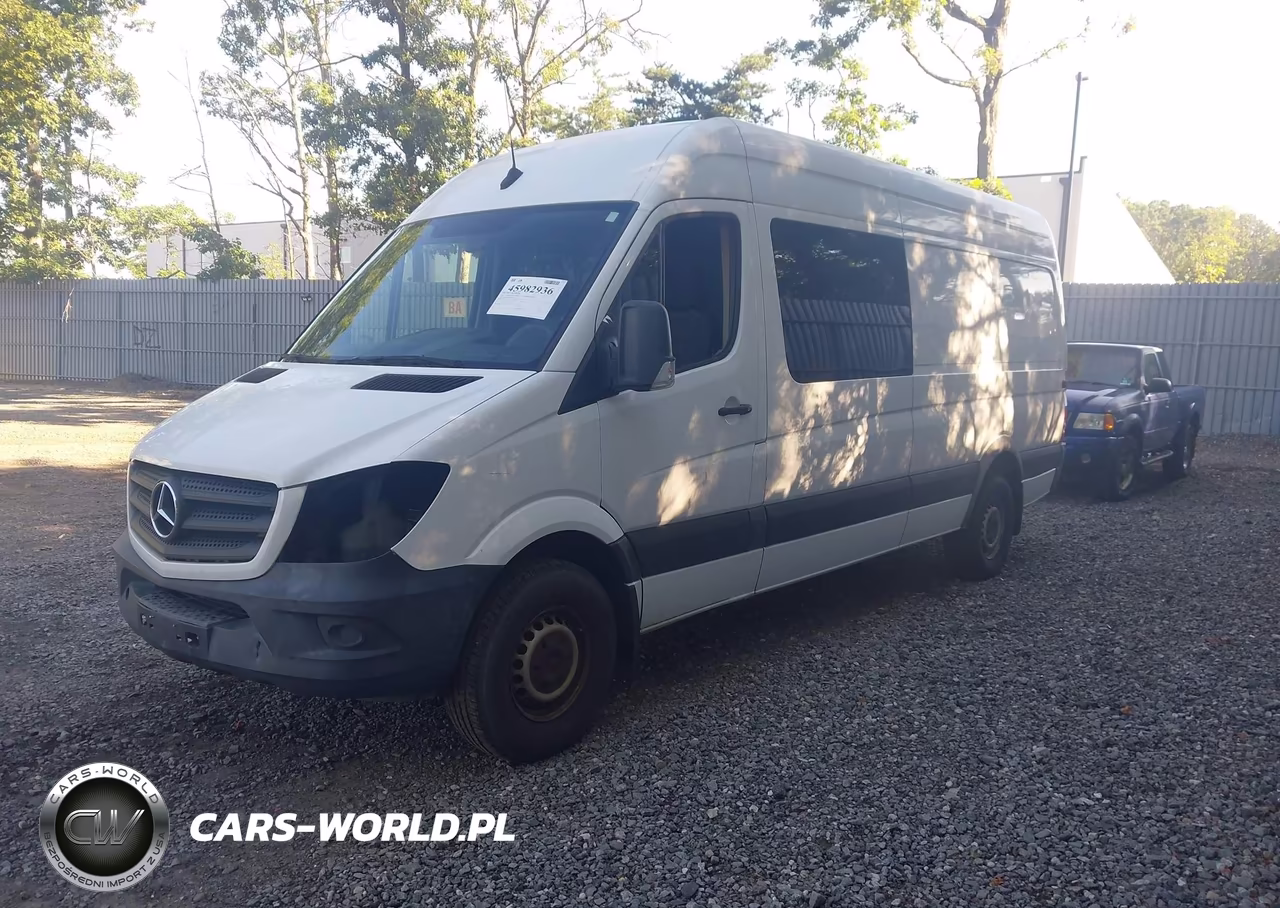 2017 Mercedes-Benz Sprinter 2500 High Roof V6 VIN:WD4PE8CD8HP550312 - 2