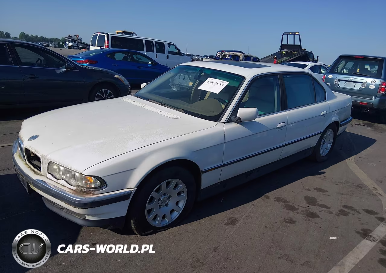 1998 BMW 740Il VIN:WBAGJ832XWDM22542 - 2