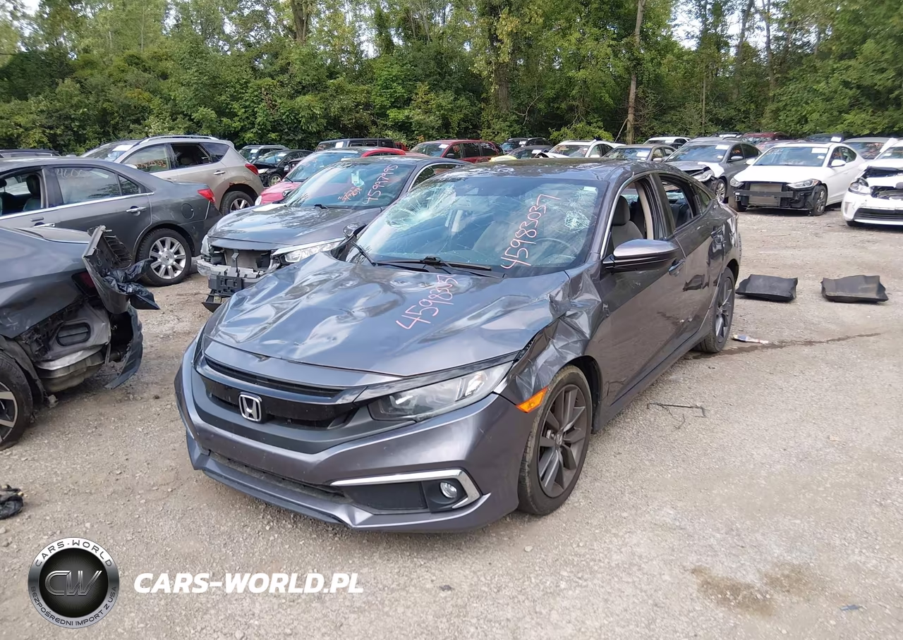 2020 Honda Civic Ex VIN:19XFC1F3XLE207628 - 2