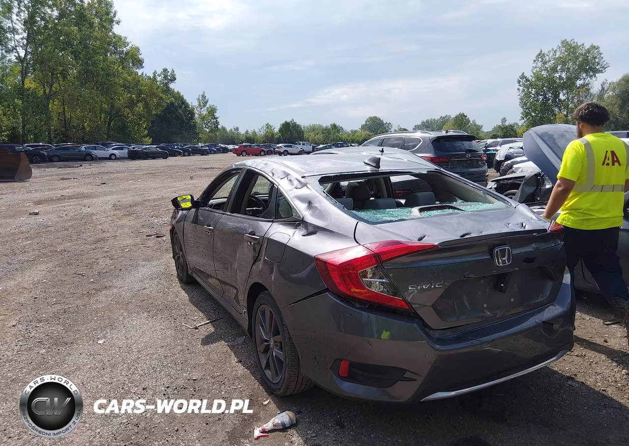 2020 Honda Civic Ex VIN:19XFC1F3XLE207628 - 3