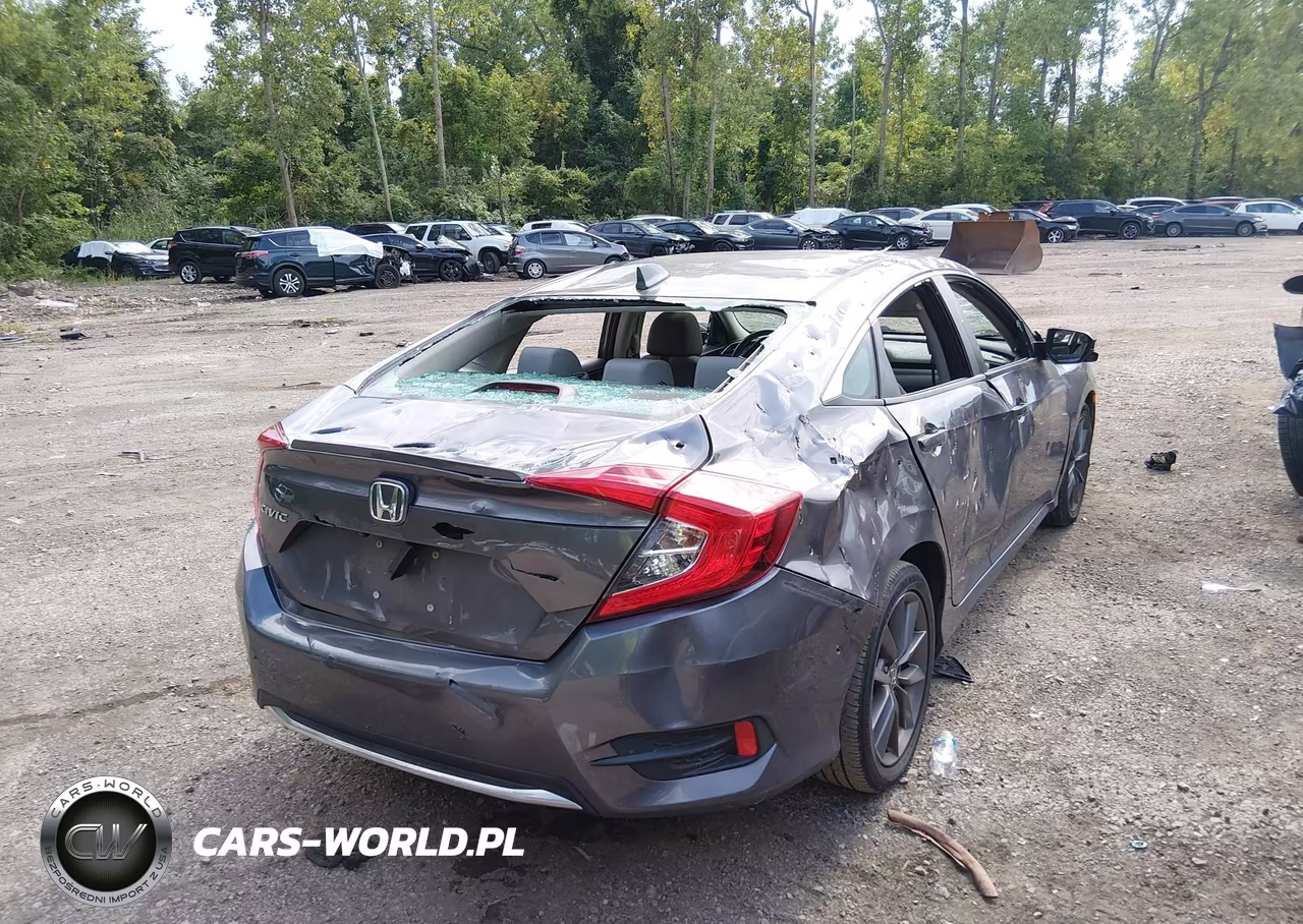 2020 Honda Civic Ex VIN:19XFC1F3XLE207628 - 4