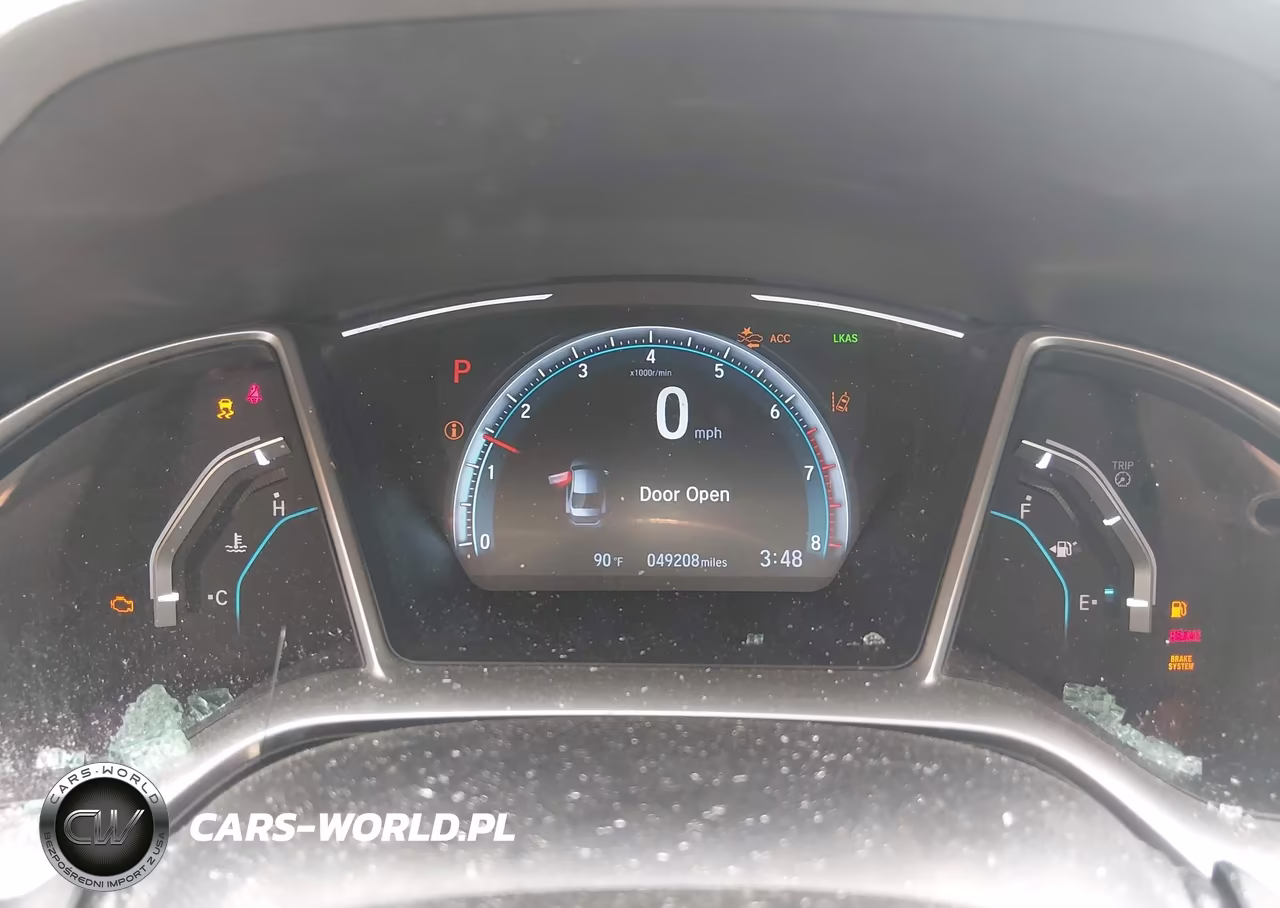 2020 Honda Civic Ex VIN:19XFC1F3XLE207628 - 7