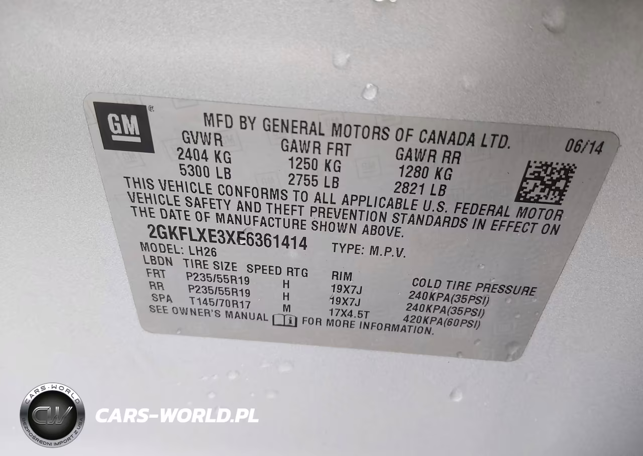 2014 GMC Terrain Slt-1 VIN:2GKFLXE3XE6361414 - 9