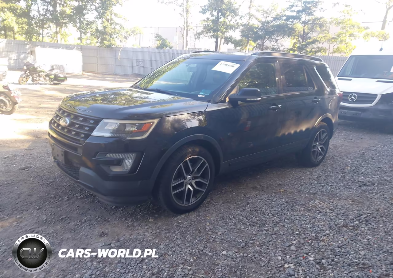 2016 Ford Explorer Sport VIN:1FM5K8GT3GGD19646 - 2