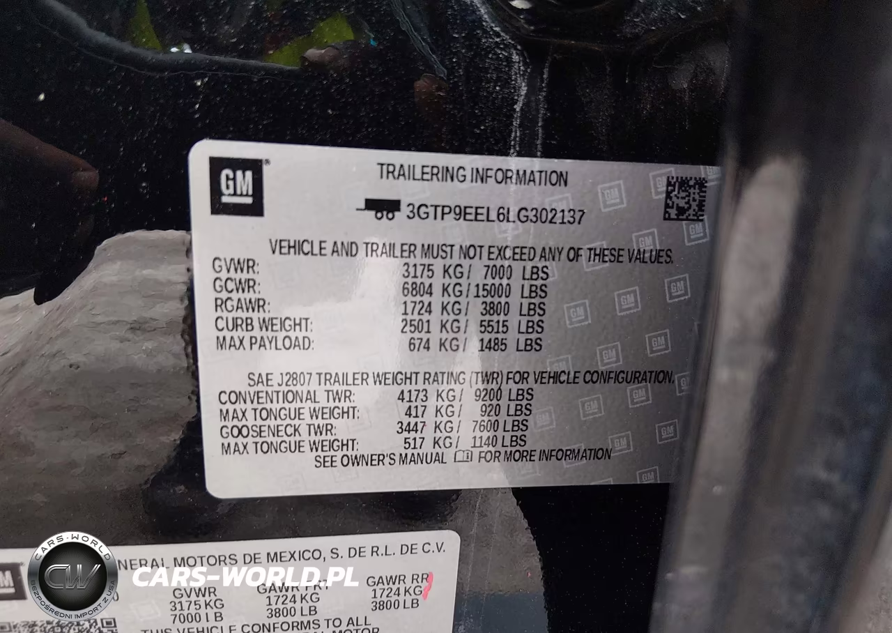 2020 GMC Sierra K1500 At4 VIN:3GTP9EEL6LG302137 - 9