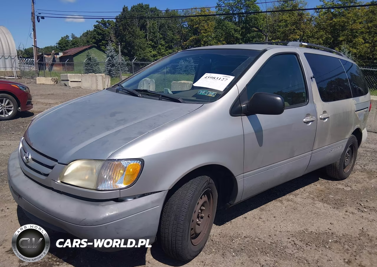 2001 Toyota Sienna Le VIN:4T3ZF13C11U382005 - 2
