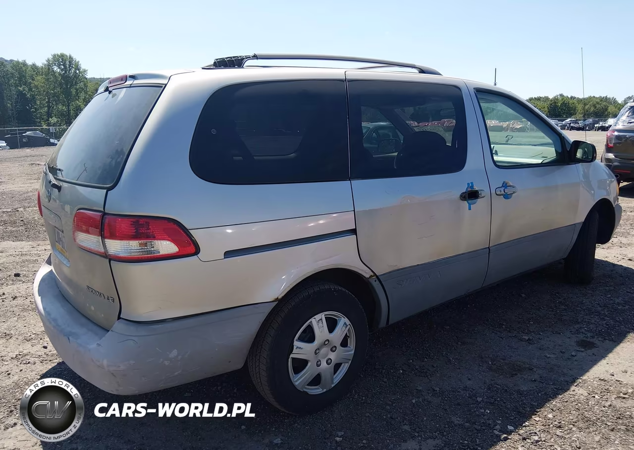 2001 Toyota Sienna Le VIN:4T3ZF13C11U382005 - 4
