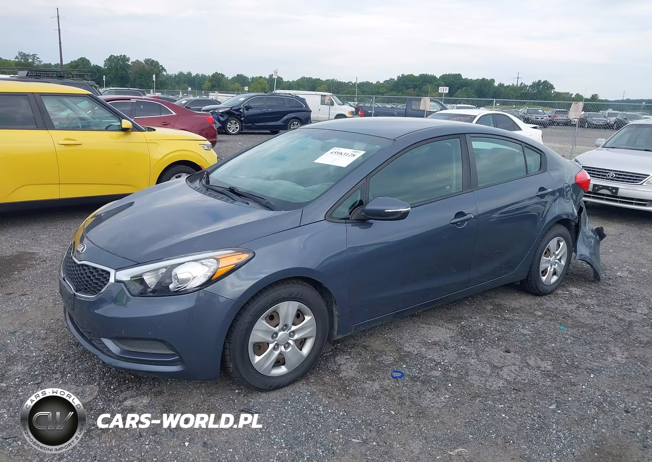 2016 Kia Forte Lx VIN:KNAFX4A64G5537495 - 2