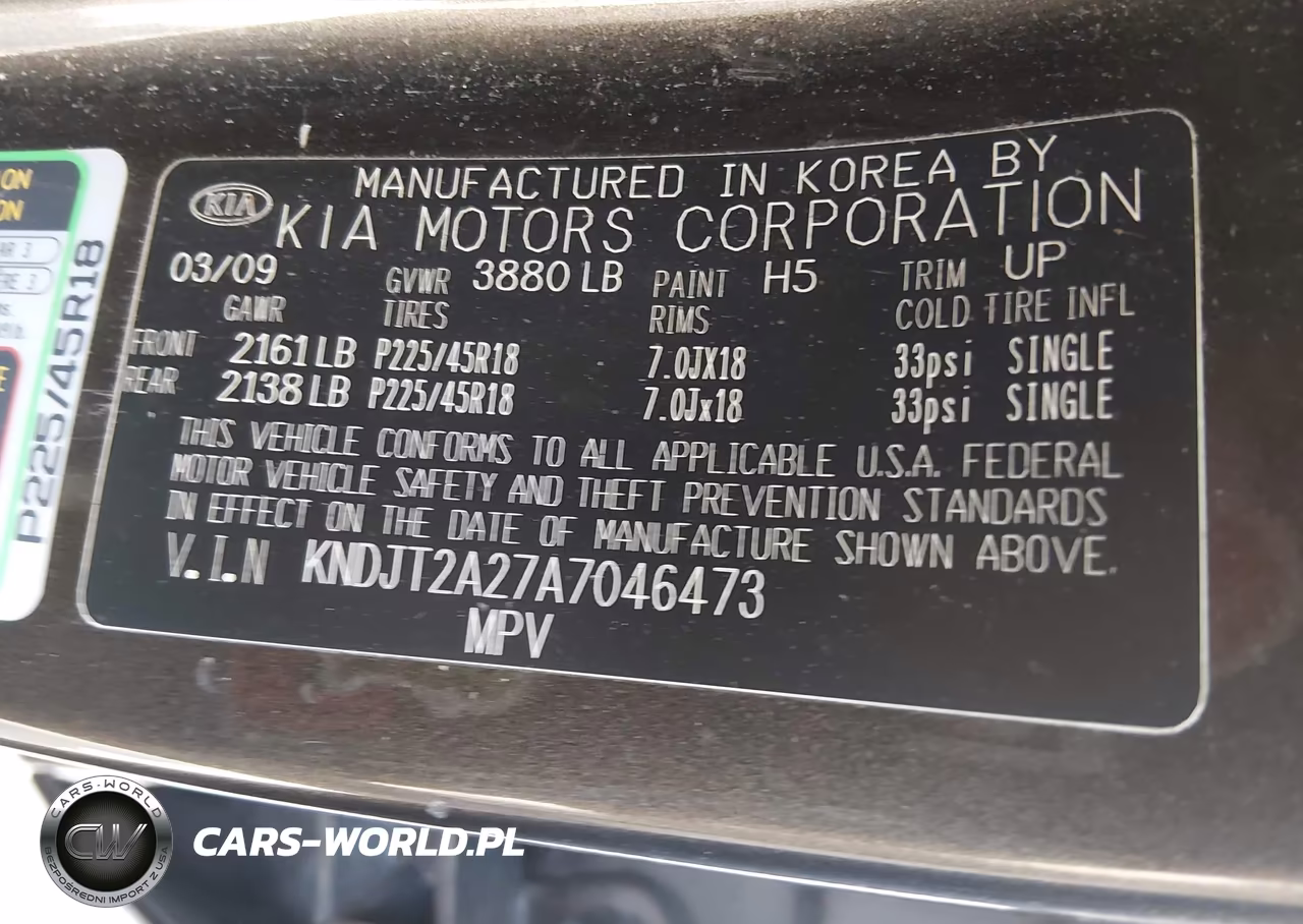 2010 Kia Soul ! VIN:KNDJT2A27A7046473 - 9