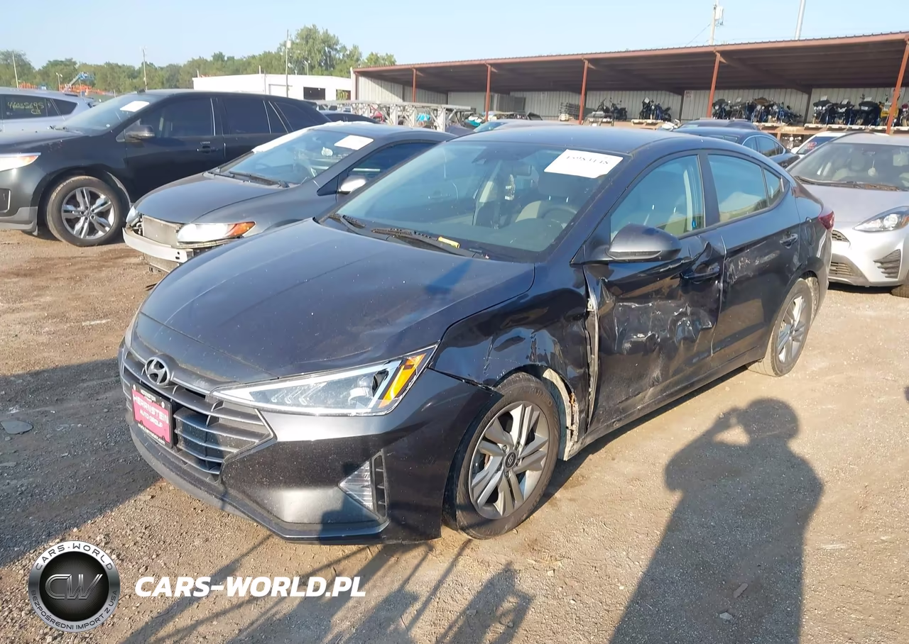2020 Hyundai Elantra Sel VIN:5NPD84LF2LH627386 - 2