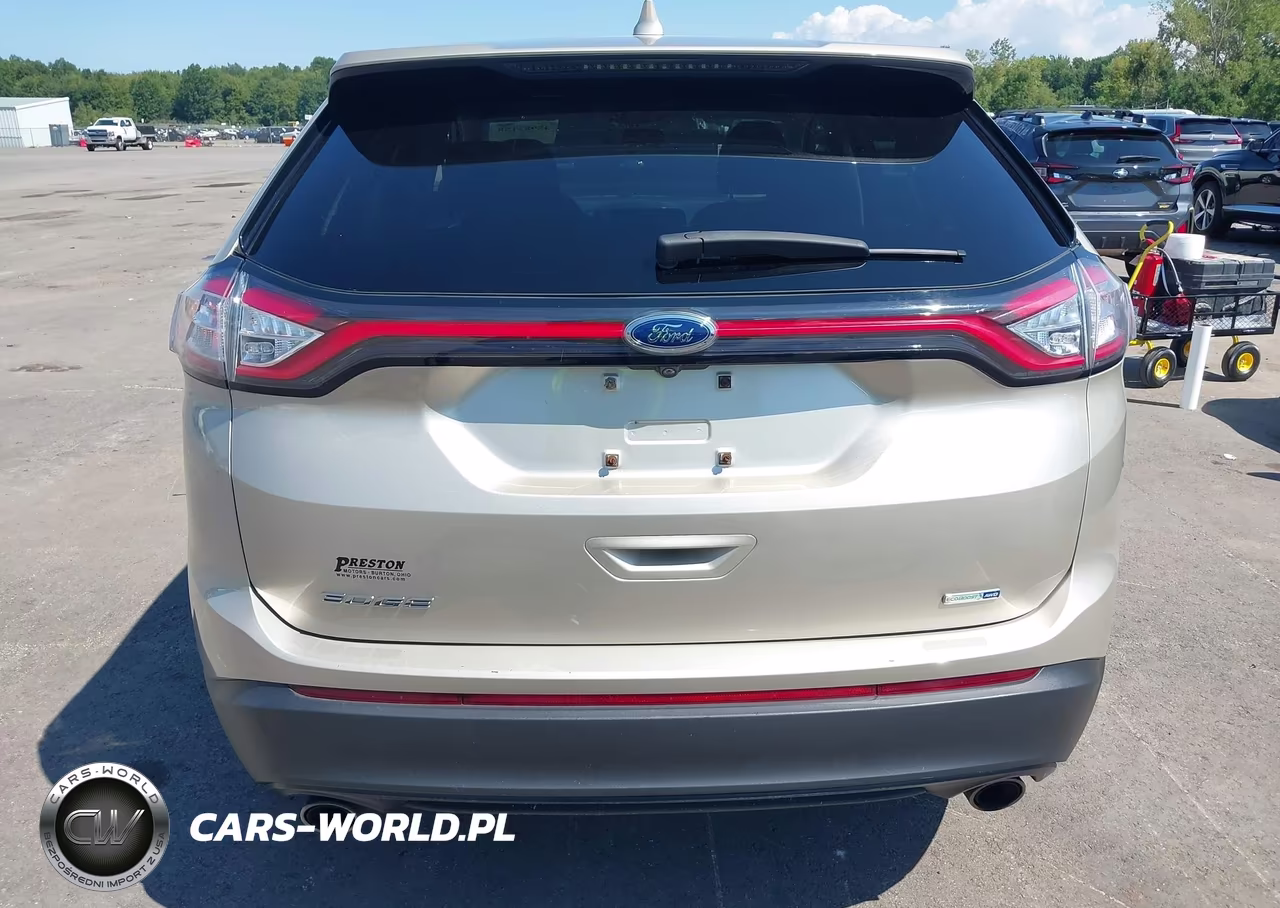 2017 Ford Edge Se VIN:2FMPK4G94HBB72722 - 16