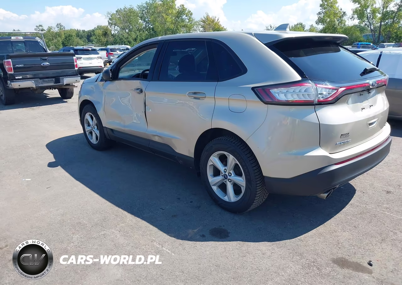 2017 Ford Edge Se VIN:2FMPK4G94HBB72722 - 3