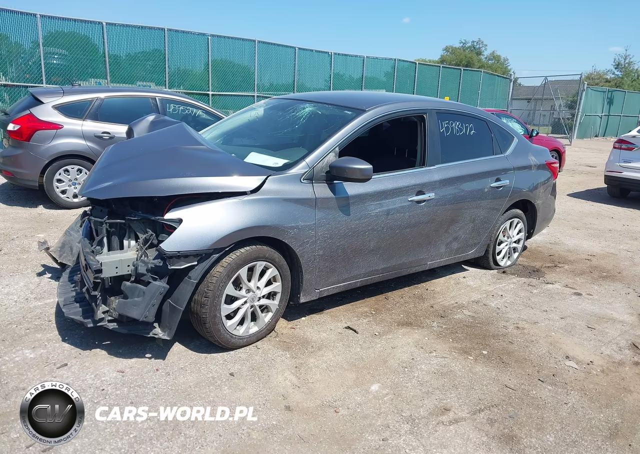 2019 Nissan Sentra Sv VIN:3N1AB7APXKY312129 - 2