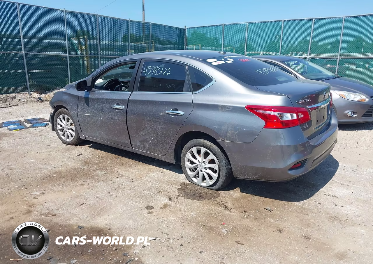 2019 Nissan Sentra Sv VIN:3N1AB7APXKY312129 - 3