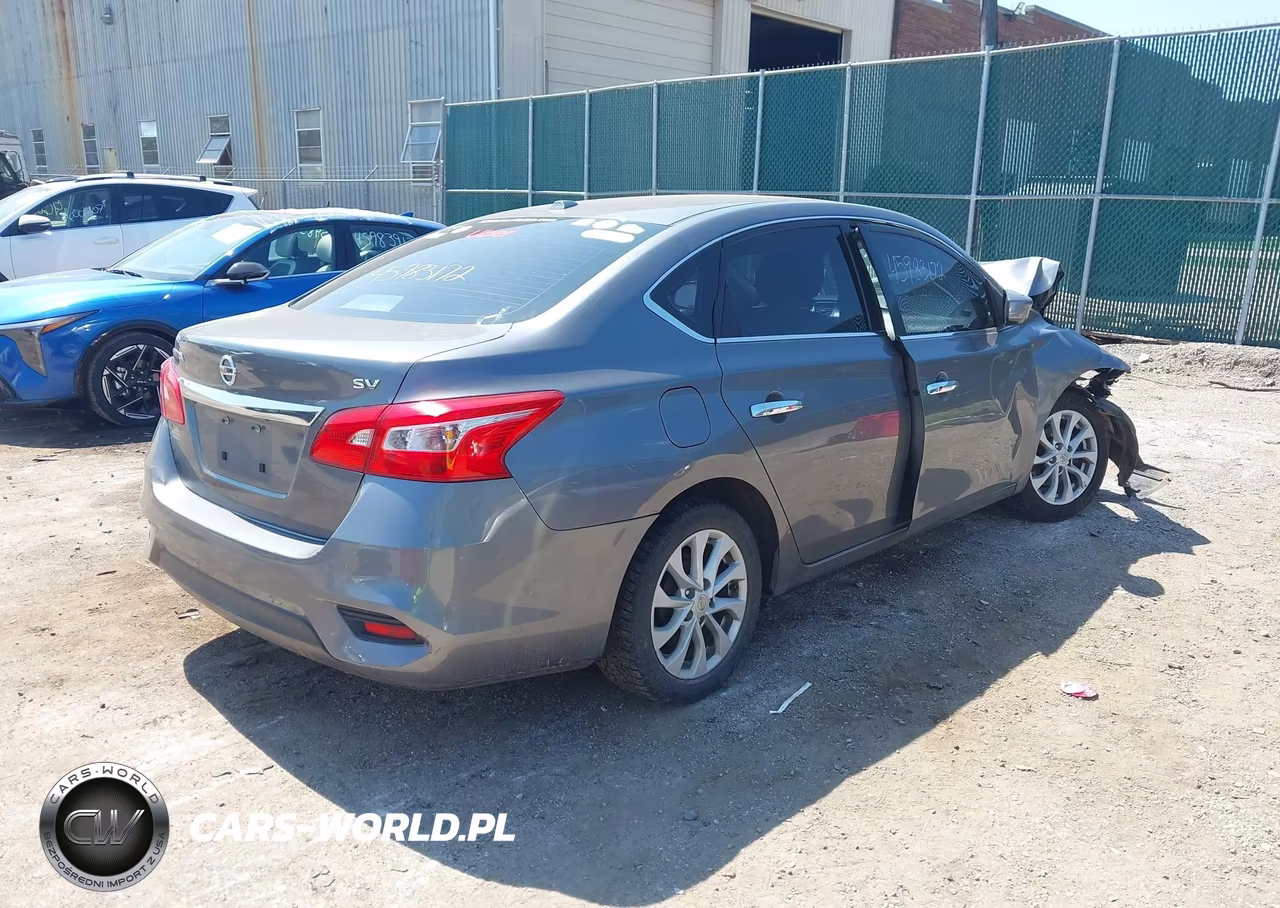 2019 Nissan Sentra Sv VIN:3N1AB7APXKY312129 - 4