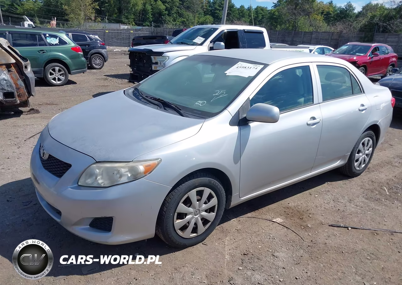 2009 Toyota Corolla Le VIN:JTDBL40E29J017487 - 2