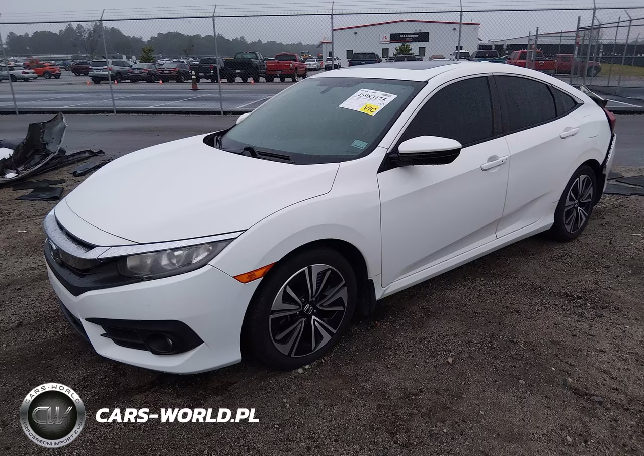 2016 Honda Civic Ex-L VIN:2HGFC1F75GH656472 - 2