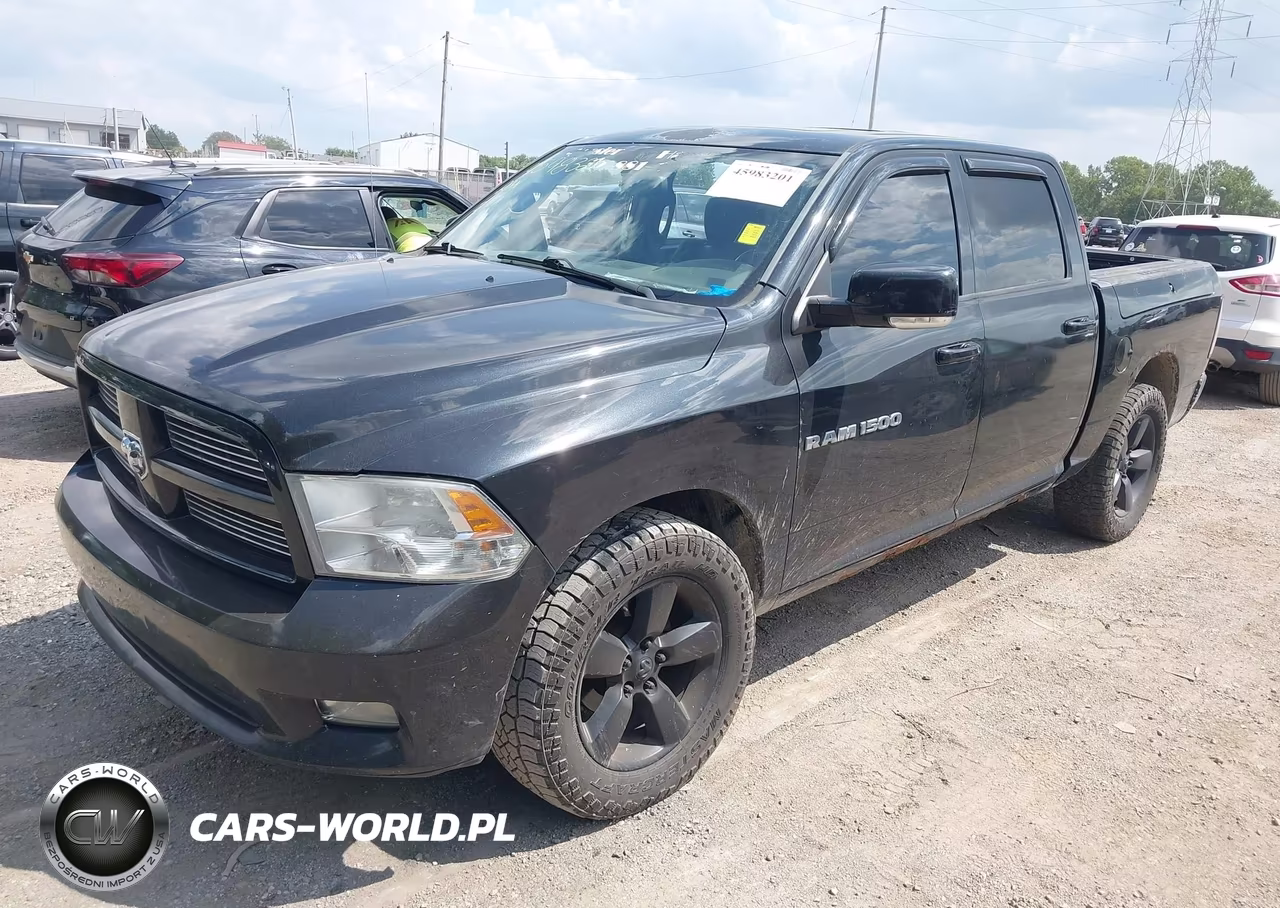 2011 Ram Ram 1500 Sport VIN:1D7RV1CT0BS596101 - 2