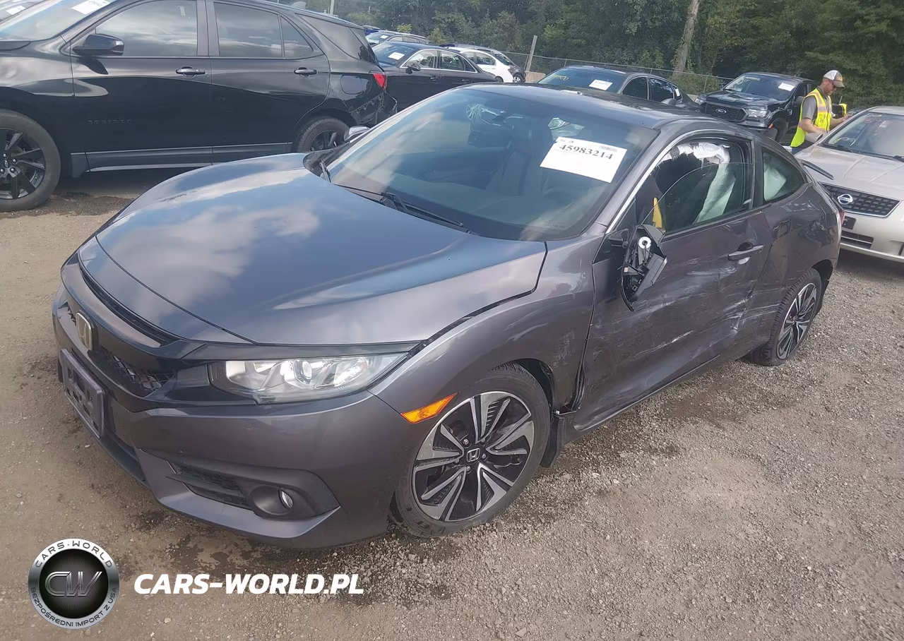 2017 Honda Civic Ex-T VIN:2HGFC3B37HH362040 - 2