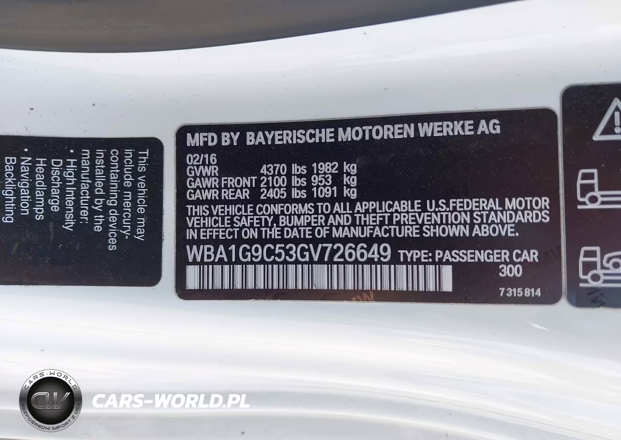 2016 BMW 228I xDrive VIN:WBA1G9C53GV726649 - 9
