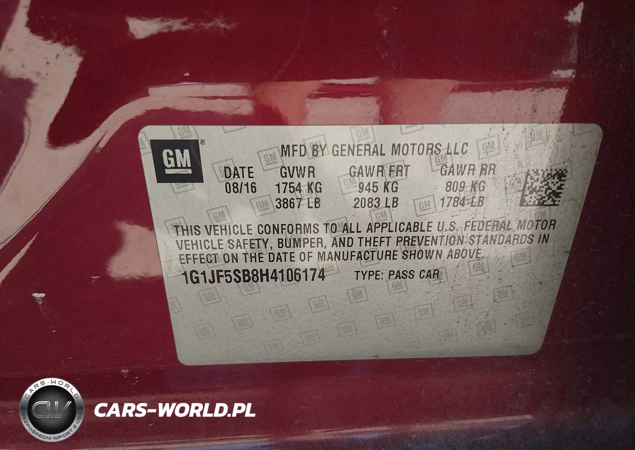 2017 Chevrolet Sonic Premier Auto VIN:1G1JF5SB8H4106174 - 9