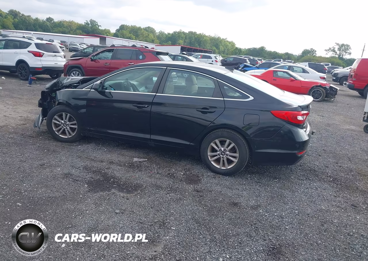 2016 Hyundai Sonata Se VIN:5NPE24AF9GH355580 - 3