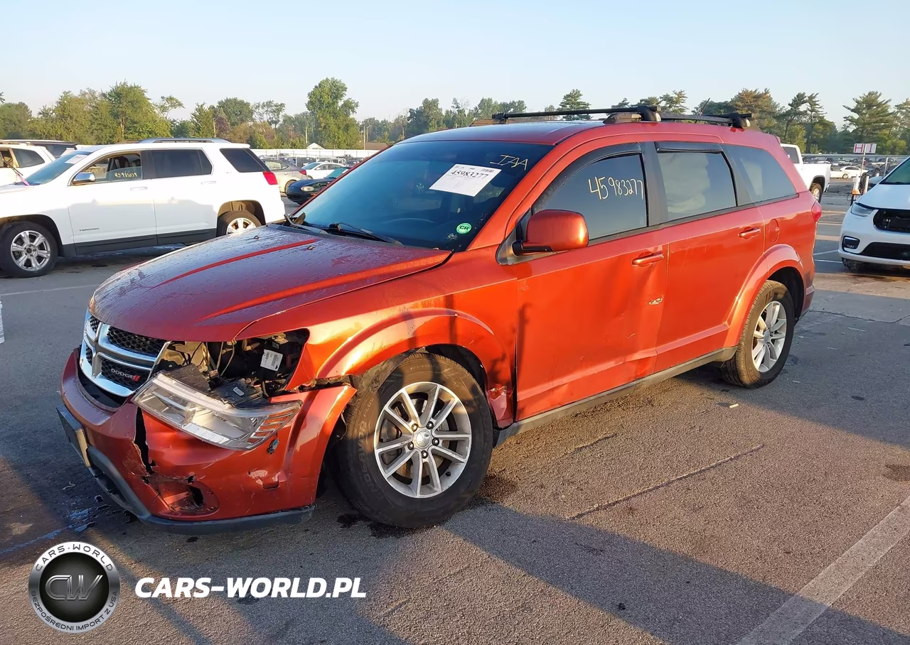 2014 Dodge Journey Sxt VIN:3C4PDDBG7ET127312 - 2