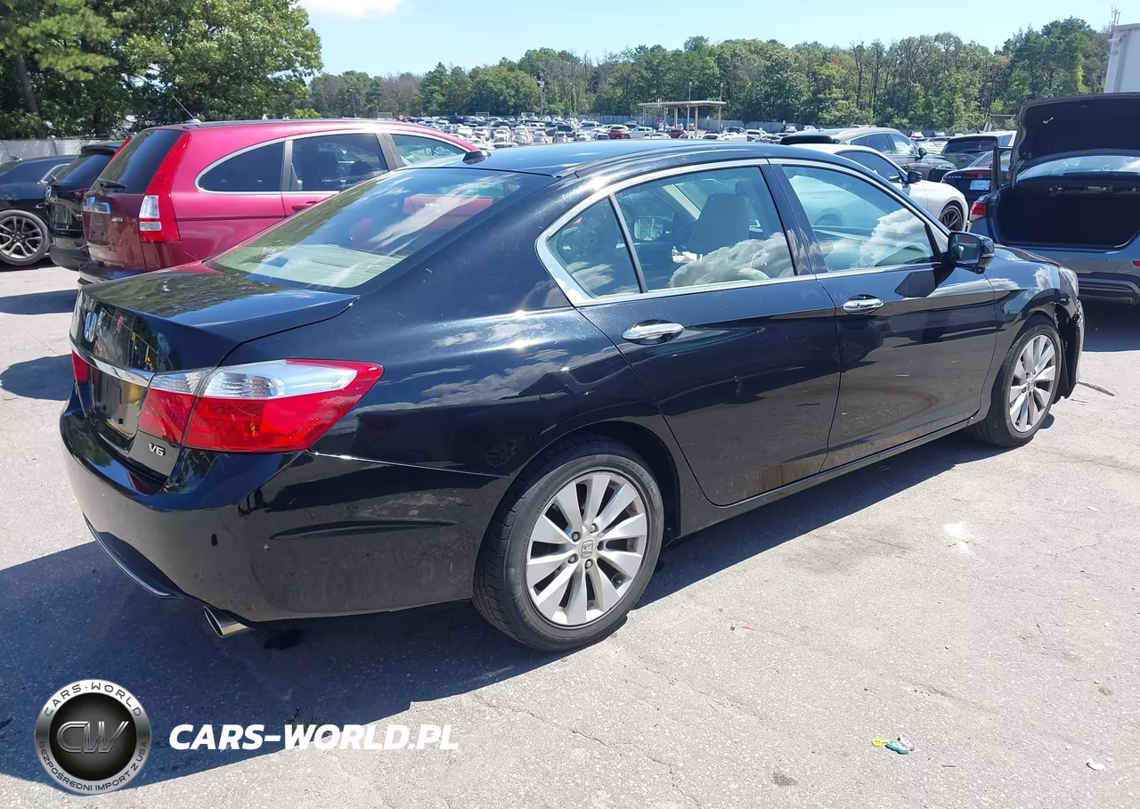2015 Honda Accord Ex-L V-6 VIN:1HGCR3F84FA000556 - 4