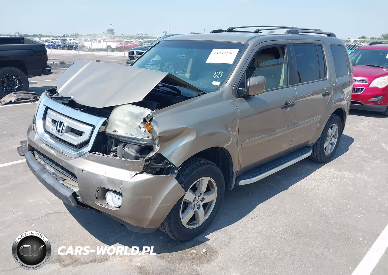 2010 Honda Pilot Ex-L VIN:5FNYF4H65AB018286 - 2