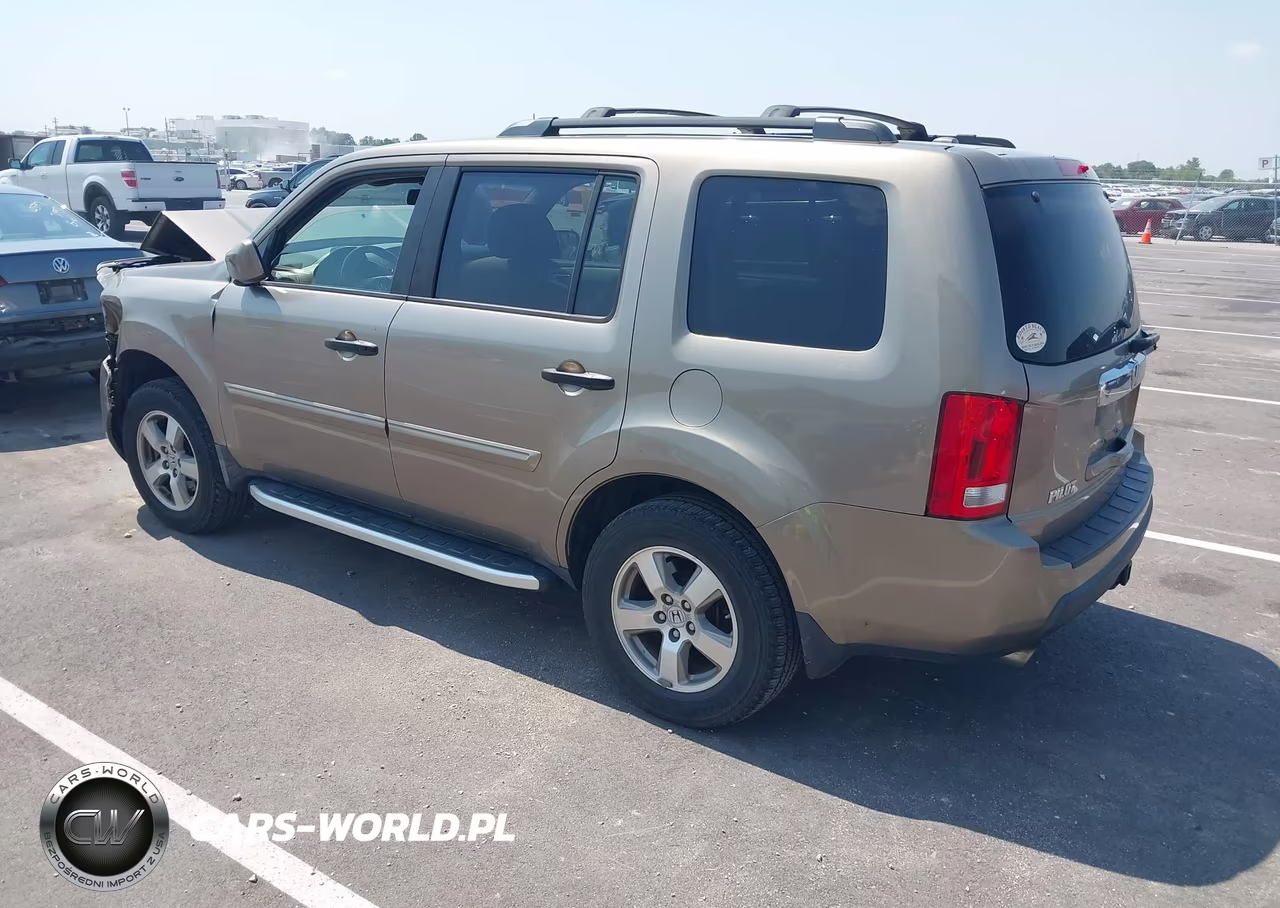 2010 Honda Pilot Ex-L VIN:5FNYF4H65AB018286 - 3