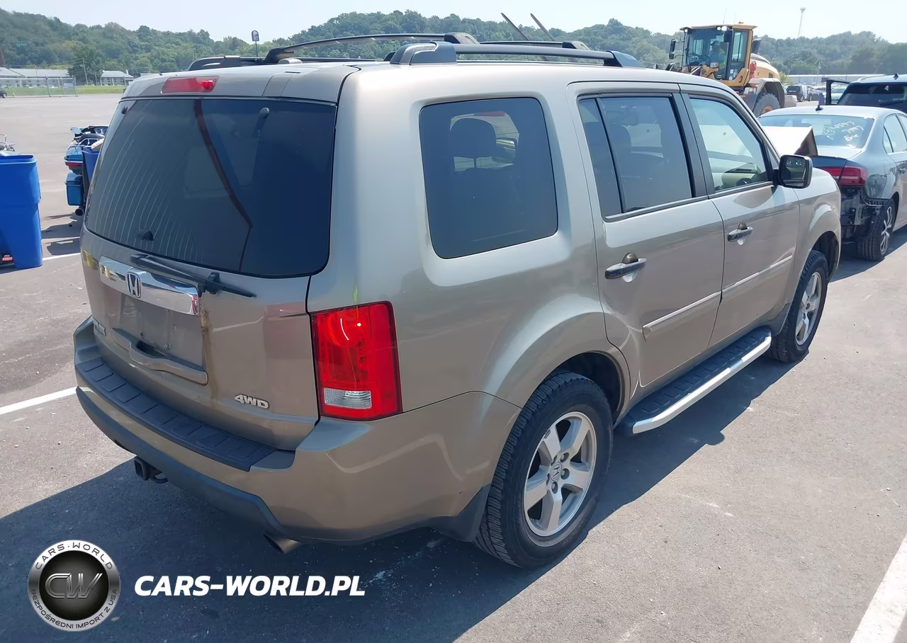 2010 Honda Pilot Ex-L VIN:5FNYF4H65AB018286 - 4