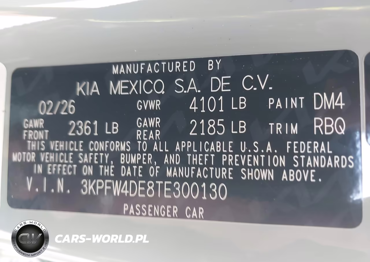2026 Kia K4 Gt-Line VIN:3KPFW4DE8TE300130 - 9