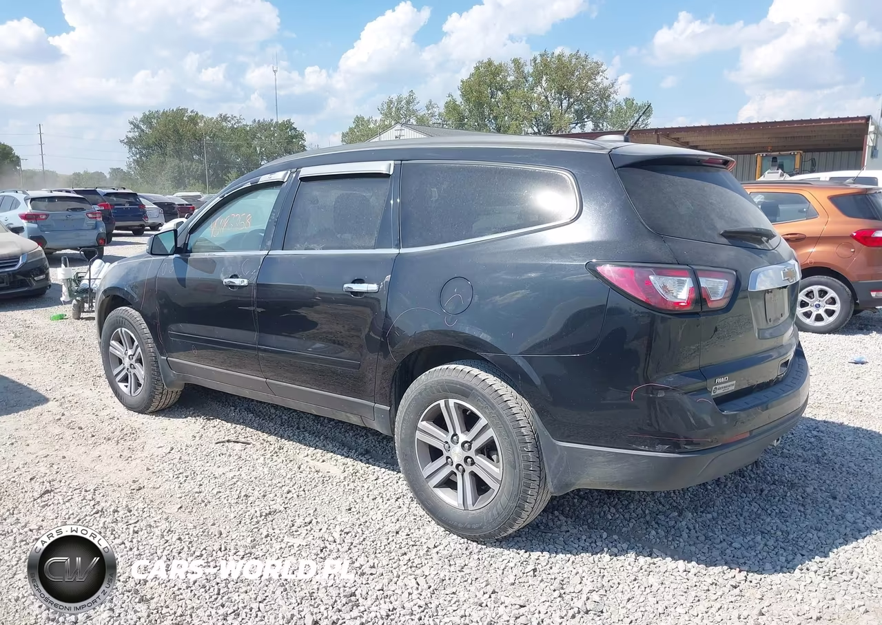 2016 Chevrolet Traverse Lt VIN:1GNKVHKD8GJ215680 - 3