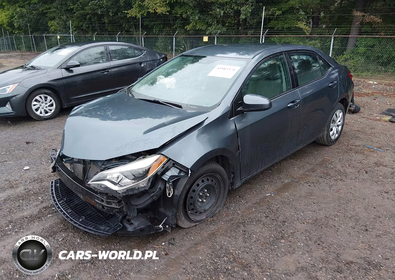 2014 Toyota Corolla Le VIN:2T1BURHE0EC126017 - 2