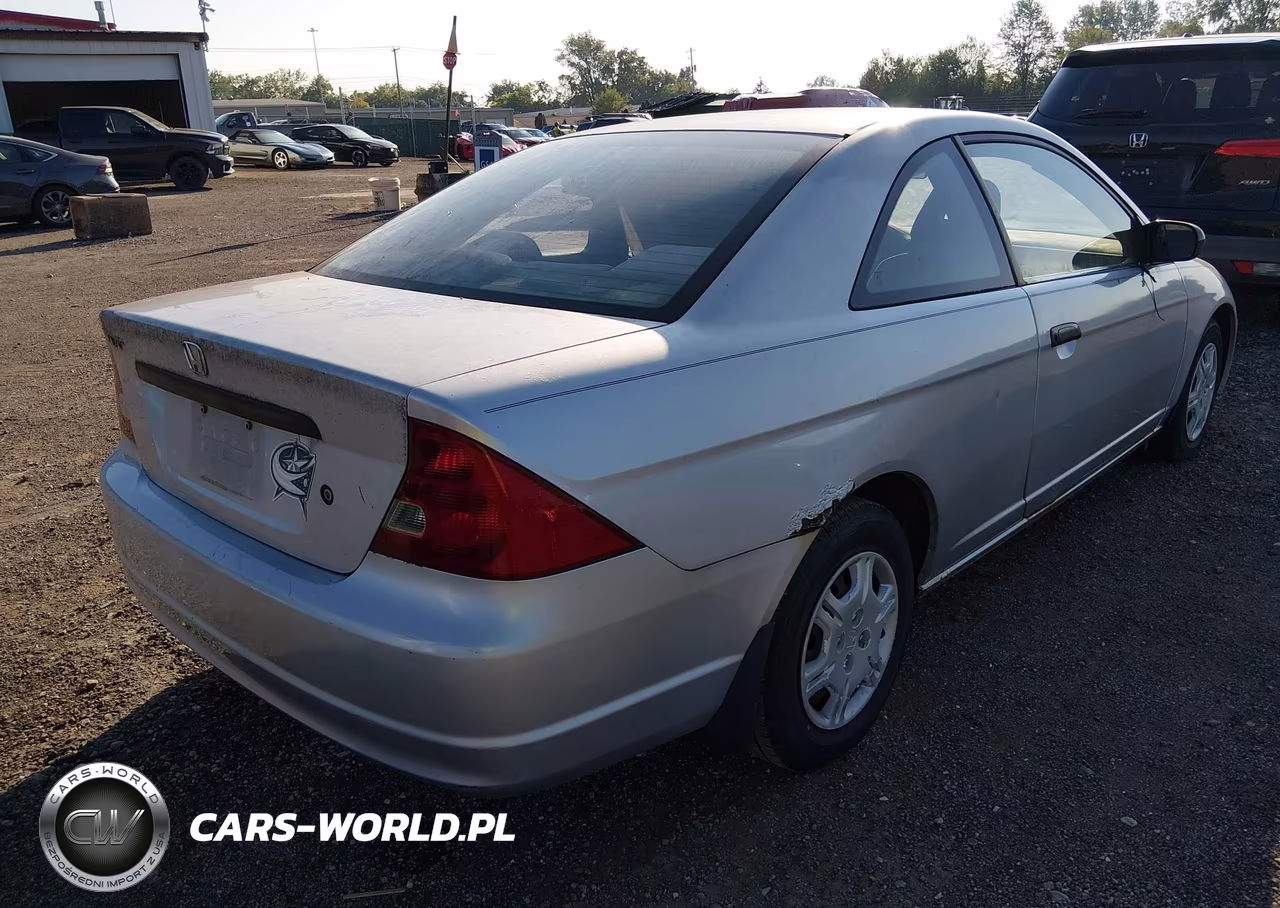 2001 Honda Civic Dx VIN:1HGEM21211L075393 - 4