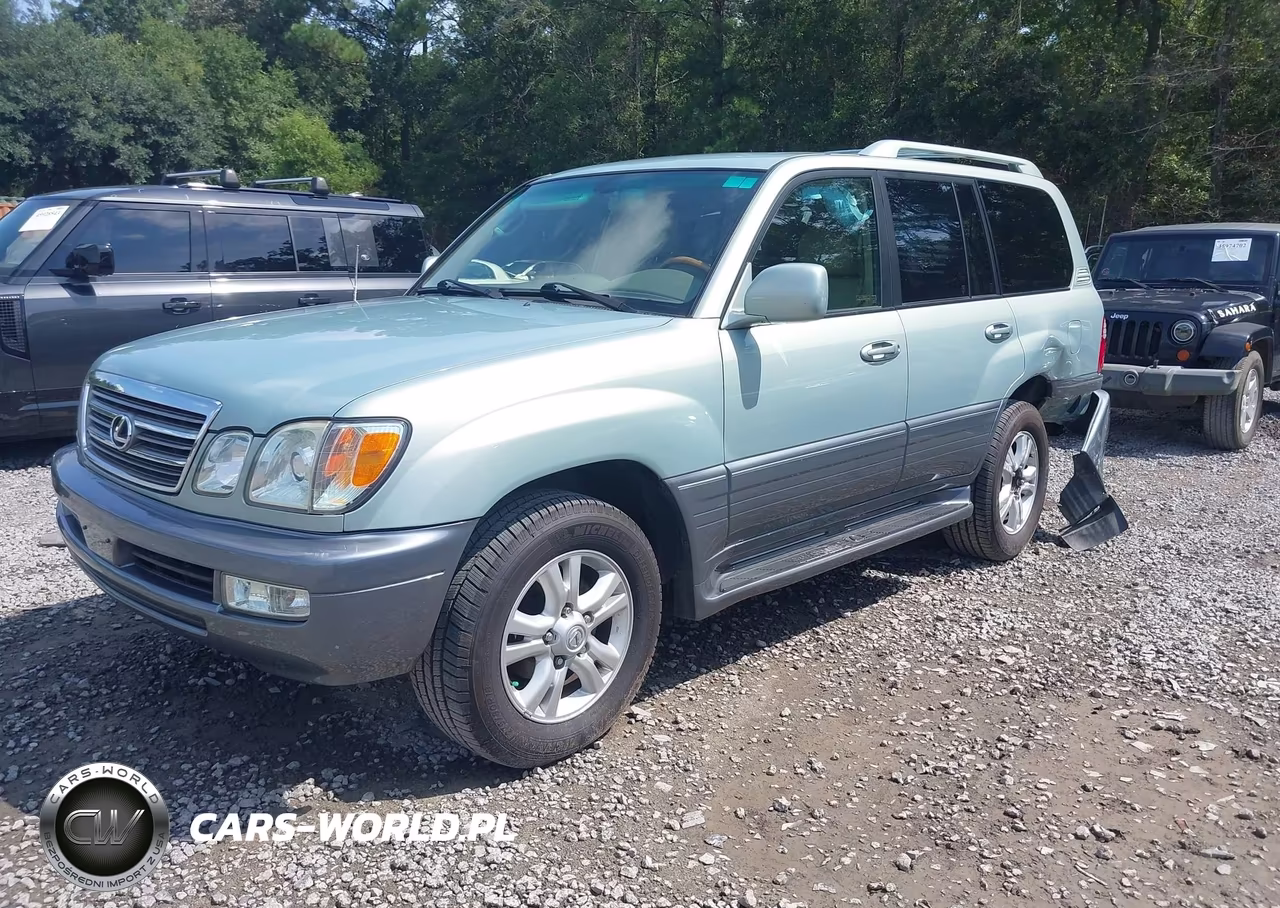 2004 Lexus Lx 470 VIN:JTJHT00W943544626 - 2