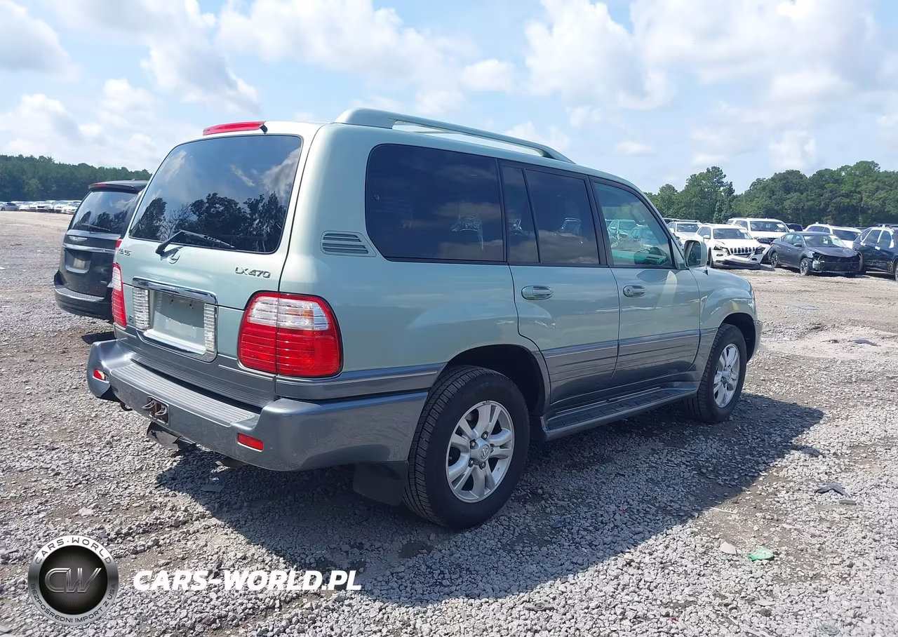 2004 Lexus Lx 470 VIN:JTJHT00W943544626 - 4
