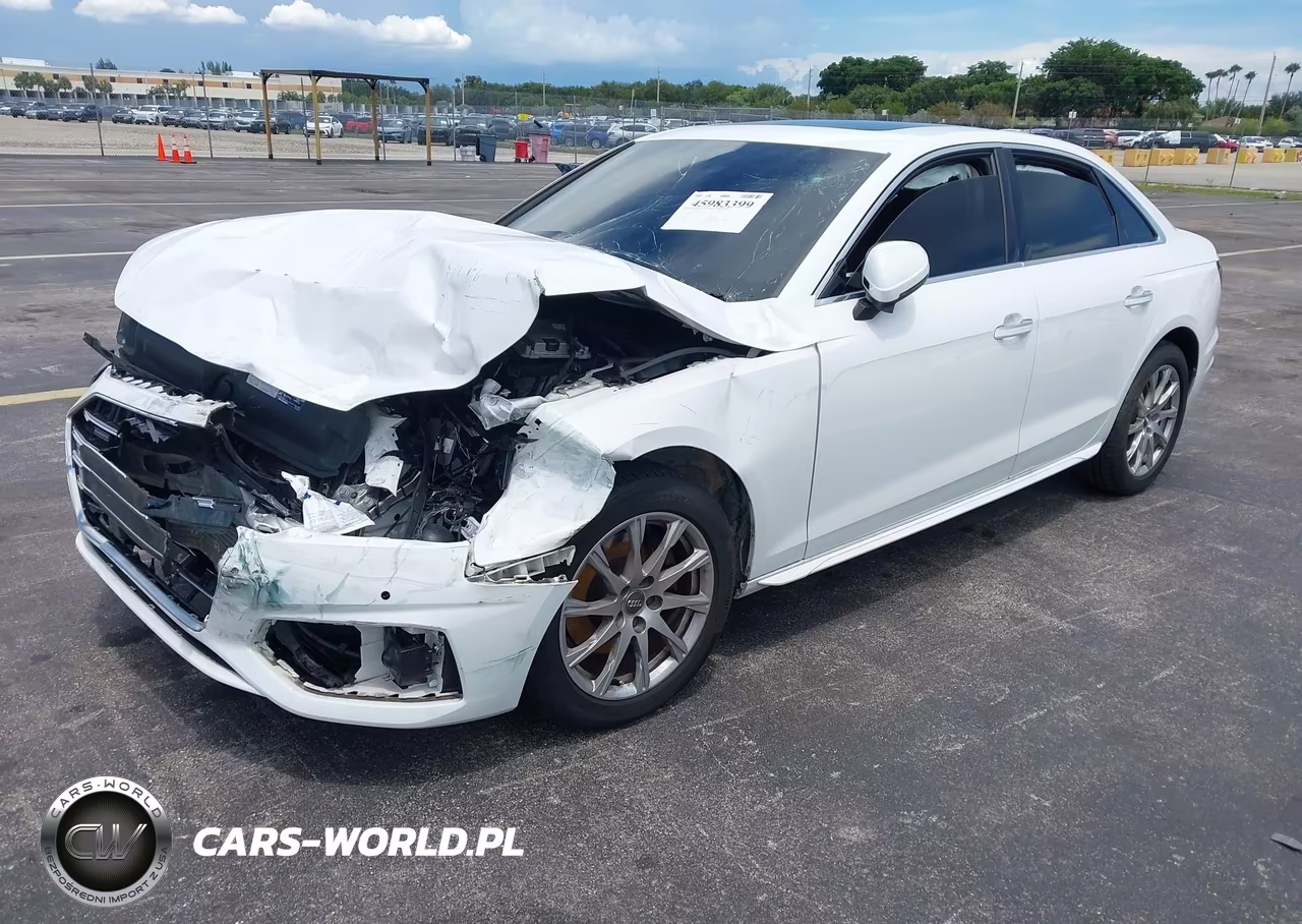 2021 Audi A4 Premium 40 Tfsi Quattro S Tronic VIN:WAUABAF45MN005604 - 2